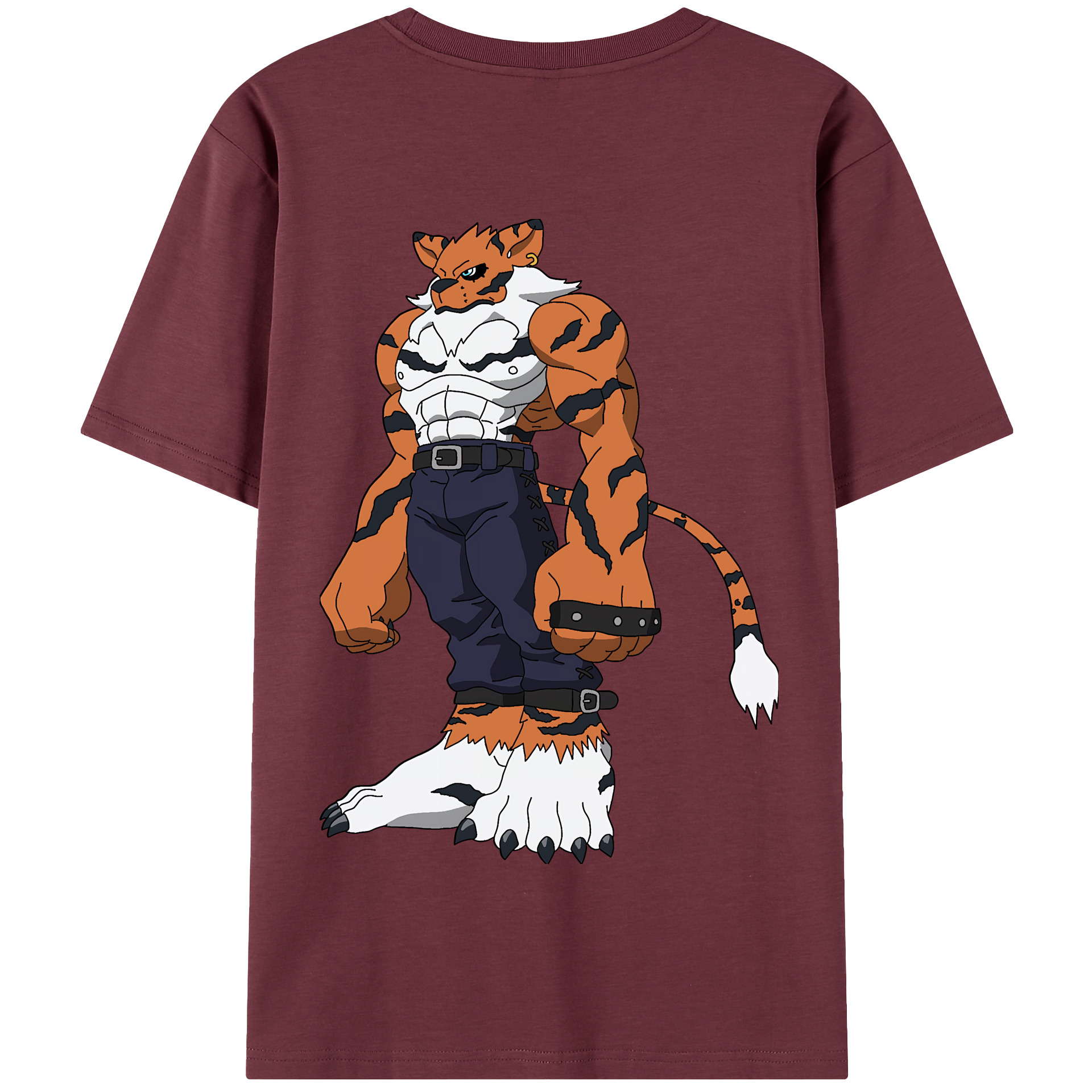 （画像用） Digimon デジタルモンスター/デジモン 綿100％半袖Tシャツ（背面プリント）